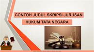 Judul Skripsi Hukum Pidana Yang Belum Dipakai